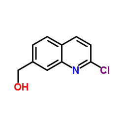 (2-Chloroquinolin-7-yl)methanol Structure