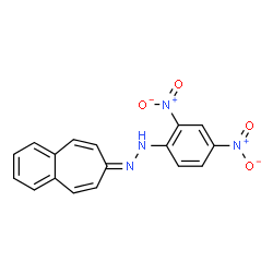 7H-Benzocyclohepten-7-one 2,4-dinitrophenyl hydrazone结构式