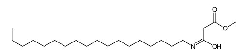 methyl 3-(octadecylamino)-3-oxopropanoate Structure