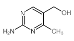 5-Pyrimidinemethanol, 2-amino-4-methyl- (8CI,9CI) structure