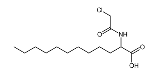 2-(2-chloro-acetylamino)-dodecanoic acid Structure