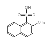 2-Methyl-1-naphthalenesulfonic acid structure