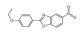 2-(4-ethoxyphenyl)-5-nitro-1,3-benzoxazole结构式