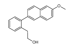 2-(2-(6-methoxynaphthalen-2-yl)phenyl)ethan-1-ol结构式