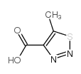 5-METHYL-1,2,3-THIADIAZOLE-4-CARBOXYLIC ACID图片