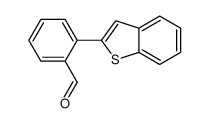 2-(1-benzothiophen-2-yl)benzaldehyde Structure