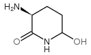 2-Piperidinone,3-amino-6-hydroxy-,(3S)-(9CI) Structure