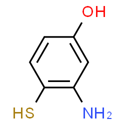 Phenol, 3-amino-4-mercapto- (9CI)结构式