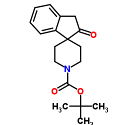 tert-Butyl 2-oxo-2,3-dihydrospiro[indene-1,4'-piperidine]-1'-carboxylate Structure