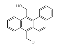 7,12-dihydroxymethylbenz(a)anthracene结构式