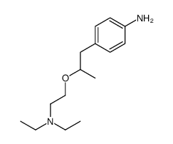 p-[2-[2-(Diethylamino)ethoxy]propyl]aniline structure