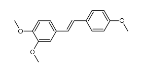 4,3',4'-trimethoxystilbene结构式