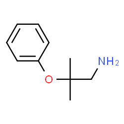 1-Propanamine,2-methyl-2-phenoxy-(9CI) structure