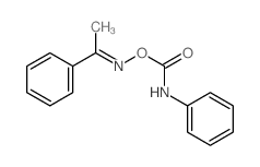 Ethanone, 1-phenyl-,O-[(phenylamino)carbonyl]oxime picture