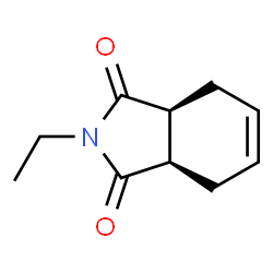 (1β,2β)-N-Ethyl-4-cyclohexene-1,2-dicarbimide结构式