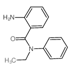 2-Amino-N-ethyl-N-phenylbenzamide结构式