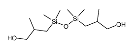 1,3-BIS(3-HYDROXYISOBUTYL)TETRAMETHYLDISILOXANE structure