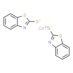 benzothiazole-2(3H)-thione, cobalt (2+) salt结构式