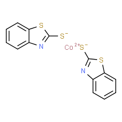 benzothiazole-2(3H)-thione, cobalt (2+) salt Structure