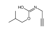 2-methylpropyl N-prop-2-ynylcarbamate Structure