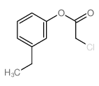 Acetic acid, 2-chloro-,3-ethylphenyl ester picture