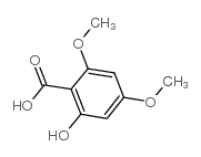 2-羟基-4,6-二甲氧基苯甲酸图片