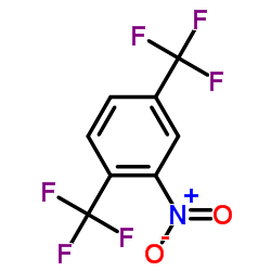2-Nitro-1,4-bis(trifluoromethyl)benzene structure