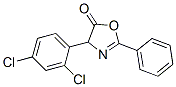 5(4H)-Oxazolone,4-(2,4-dichlorophenyl)-2-phenyl-结构式