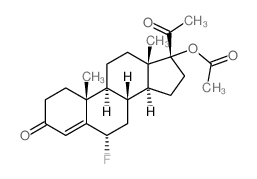 Progesterone, 6.alpha.-fluoro-17-hydroxy-, acetate picture