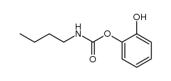 N-Butyl-carbamidsaeure-(2-hydroxyphenyl)-ester Structure