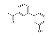 1-[3-(3-hydroxyphenyl)phenyl]ethanone Structure