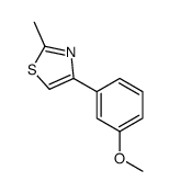 4-(3-Methoxyphenyl)-2-methyl-1,3-thiazole Structure