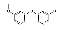 3-bromo-5-(3-methoxyphenoxy)pyridine picture
