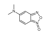 dimethyl-(1-oxy-benzo[1,2,5]oxadiazol-5-yl)-amine Structure