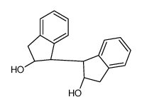 (1S,2S)-1-[(1S,2S)-2-hydroxy-2,3-dihydro-1H-inden-1-yl]-2,3-dihydro-1H-inden-2-ol Structure