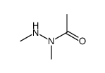 1-acetyl-1,2-dimethylhydrazine Structure