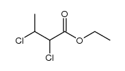 Ethyl α,β-dichlorobutyrate结构式