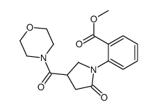 2-[4-(Morpholinocarbonyl)-2-oxopyrrolidin-1-yl]benzoic acid methyl ester picture