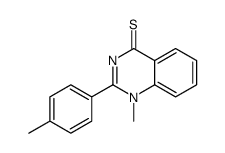 1-methyl-2-(4-methylphenyl)quinazoline-4-thione结构式