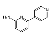 6-(pyridin-4-yl)pyridin-2-amine结构式