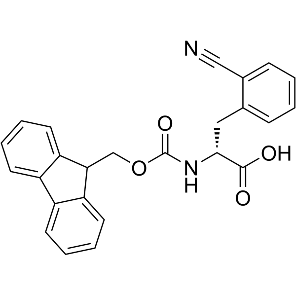 FMOC-2-氰基-D-苯丙氨酸图片