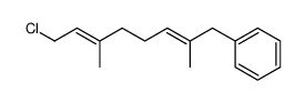 8-Chlor-2,6-dimethyl-1-phenyl-2,6-octadien Structure