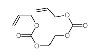 Carbonicacid, C,C'-1,2-ethanediyl C,C'-di-2-propen-1-yl ester Structure