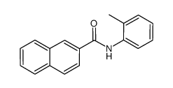 N-(2-methylphenyl)-2-naphthamide Structure