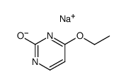 4-ethoxy-1H-pyrimidin-2-one, sodium-salt结构式
