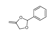 4-methylidene-2-phenyl-1,3-dioxolane Structure