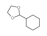 1,3-Dioxolane,2-cyclohexyl-结构式