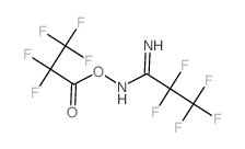[(1-amino-2,2,3,3,3-pentafluoro-propylidene)amino] 2,2,3,3,3-pentafluoropropanoate Structure