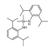 N-[[2,6-di(propan-2-yl)anilino]-dimethylsilyl]-2,6-di(propan-2-yl)aniline结构式