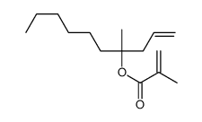 4-methyldec-1-en-4-yl 2-methylprop-2-enoate Structure